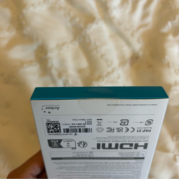 Anker 563 PowerExpand 11-in-1 USB-C Hub PD 5Gbps A8385 New Sealed Gray 3 - Picture 6 of 7